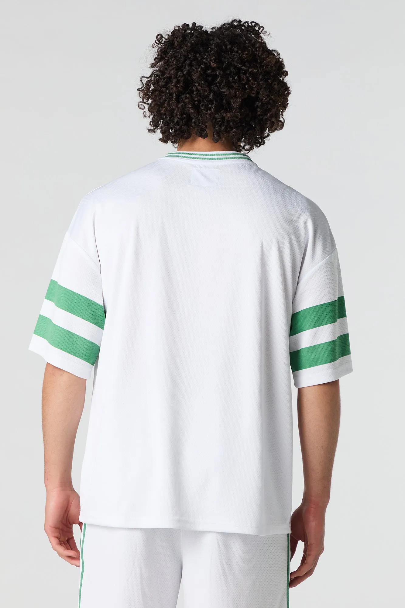 Graphic Mesh Athletic Jersey