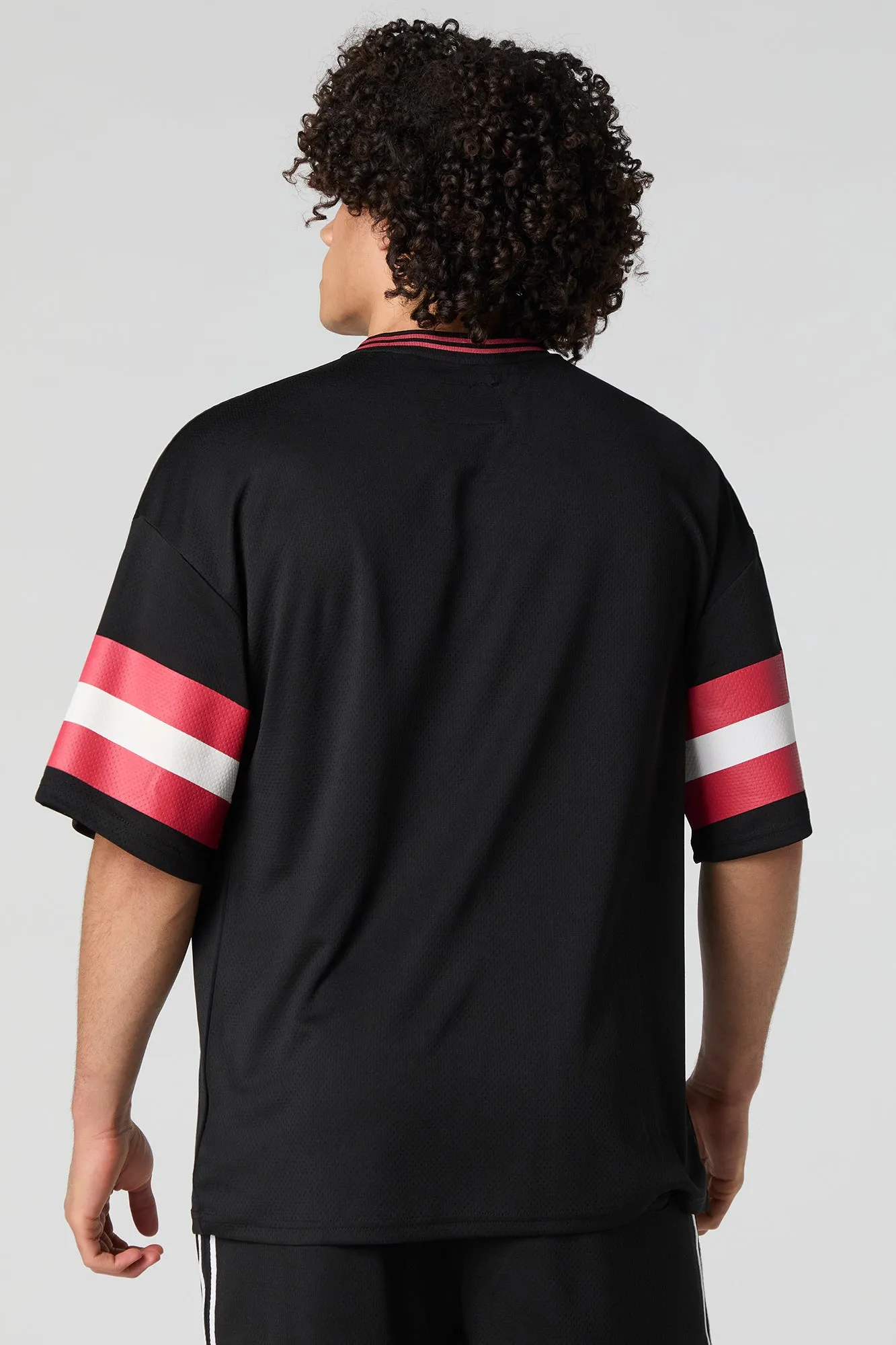 Graphic Mesh Athletic Jersey