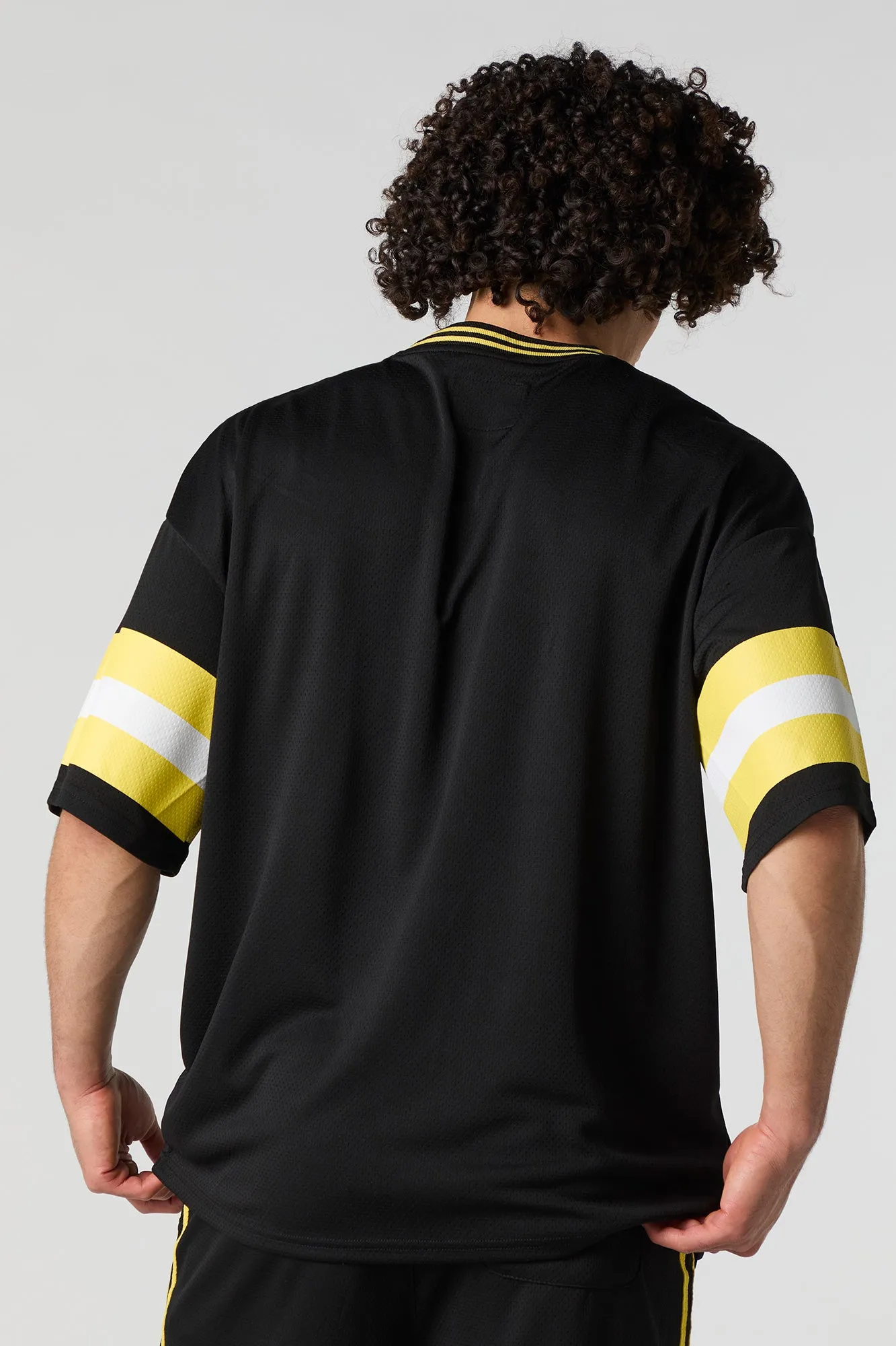 Graphic Mesh Athletic Jersey