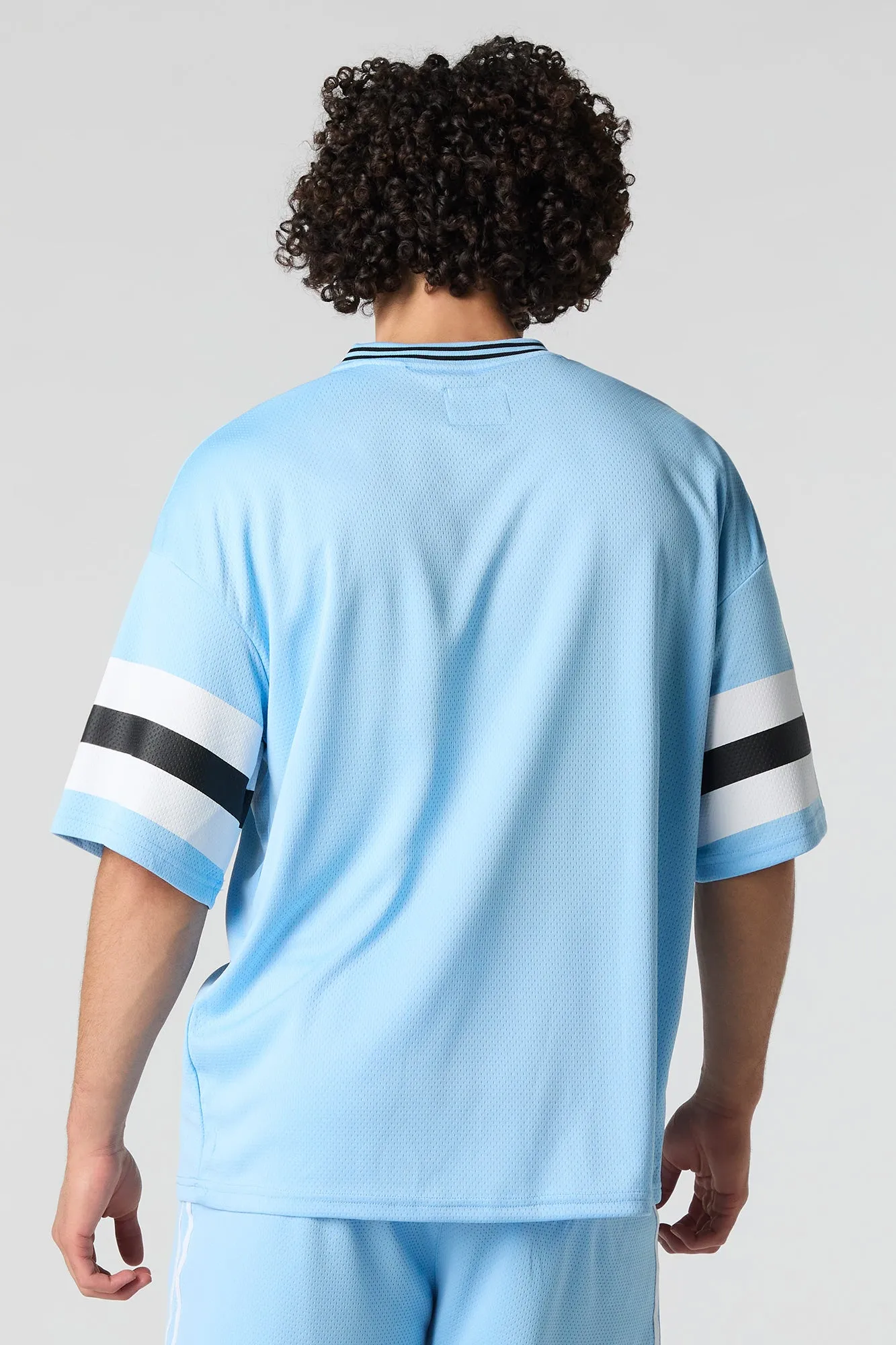 Graphic Mesh Athletic Jersey