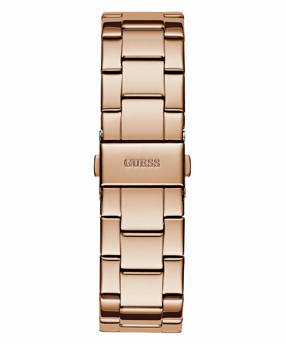 GUESS Ladies Rose Gold Tone Multi-function Watch