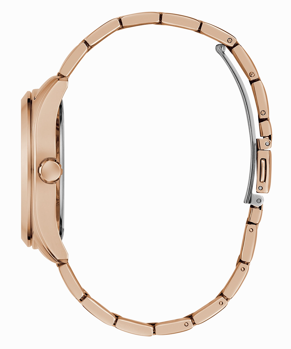 GUESS Ladies Rose Gold Tone Multi-function Watch