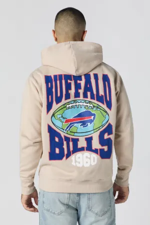 Haut à capuchon en molleton à imprimé floqué Buffalo Bills