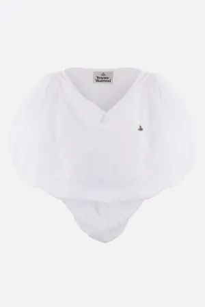 Heart poplin shirt