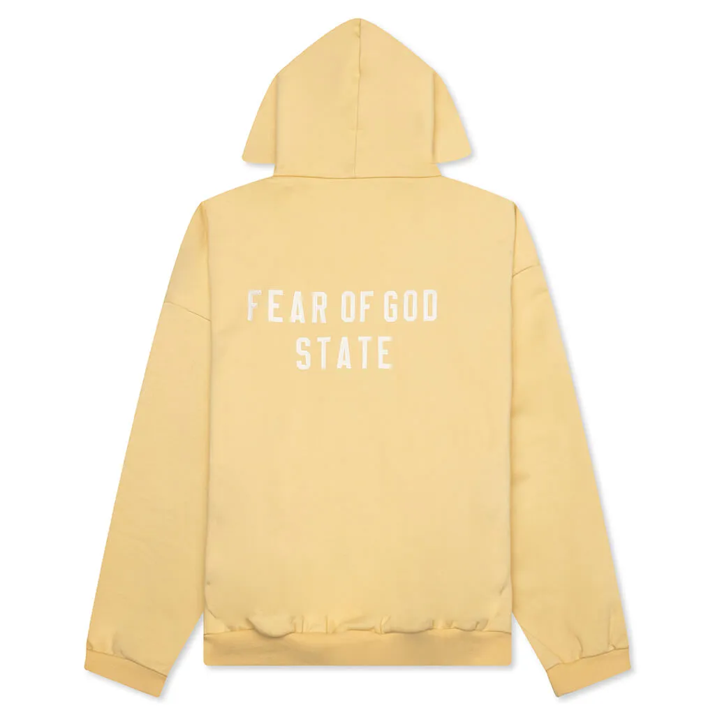 Heavy Fleece Fullzip Hoodie - Amber
