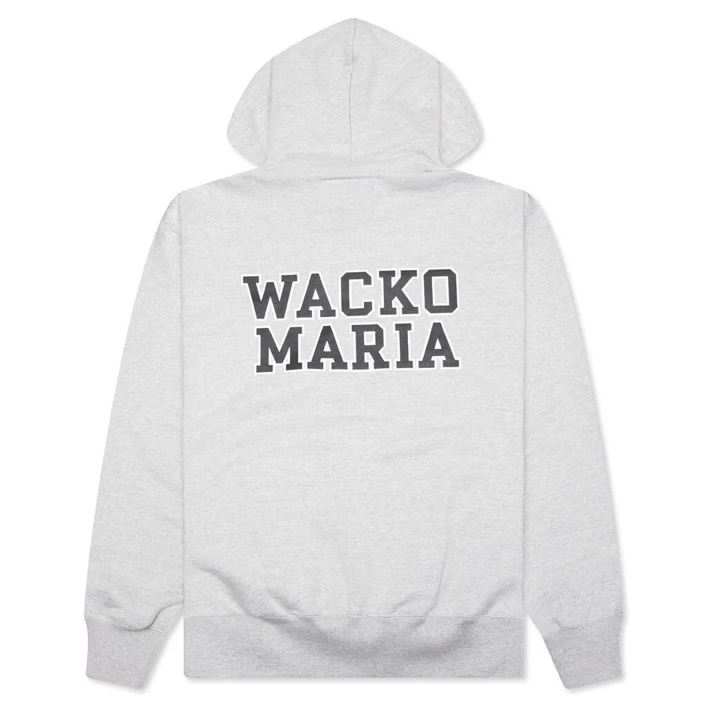 Heavyweight Pullover Hooded Sweatshirt Type 2 - Gray
