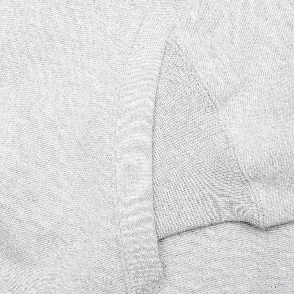 Heavyweight Pullover Hooded Sweatshirt Type 2 - Gray