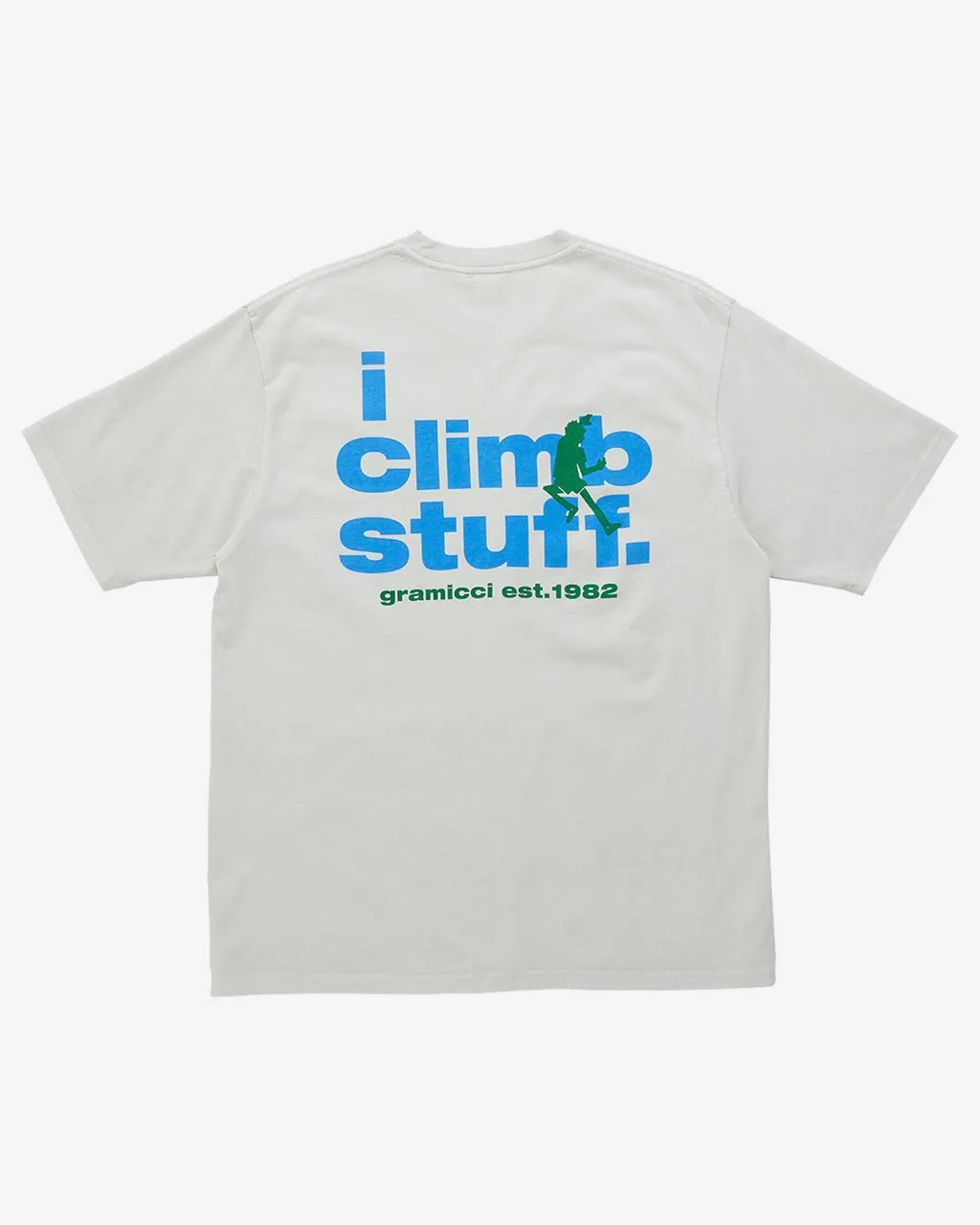I Climb Stuff Tee Sand Pigment