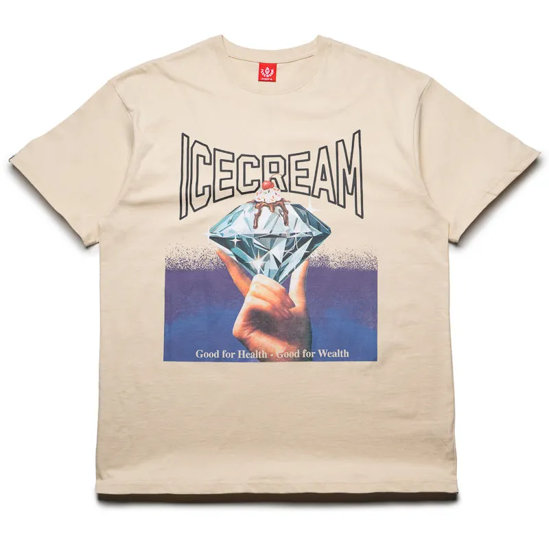 Ice Cream Good For Health Tee - Fog
