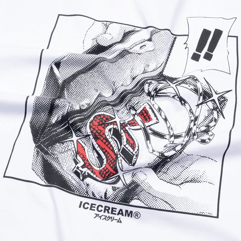 Ice Cream Reveal Tee - White