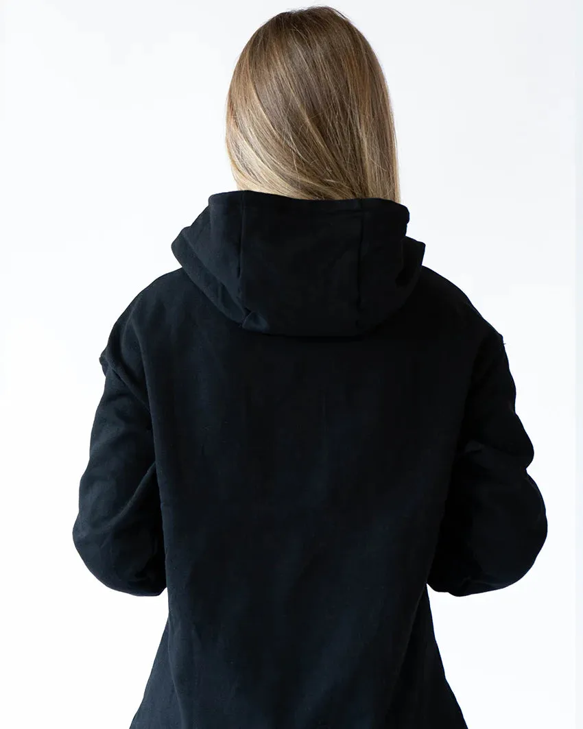 Iron Pulse Black Hoodie