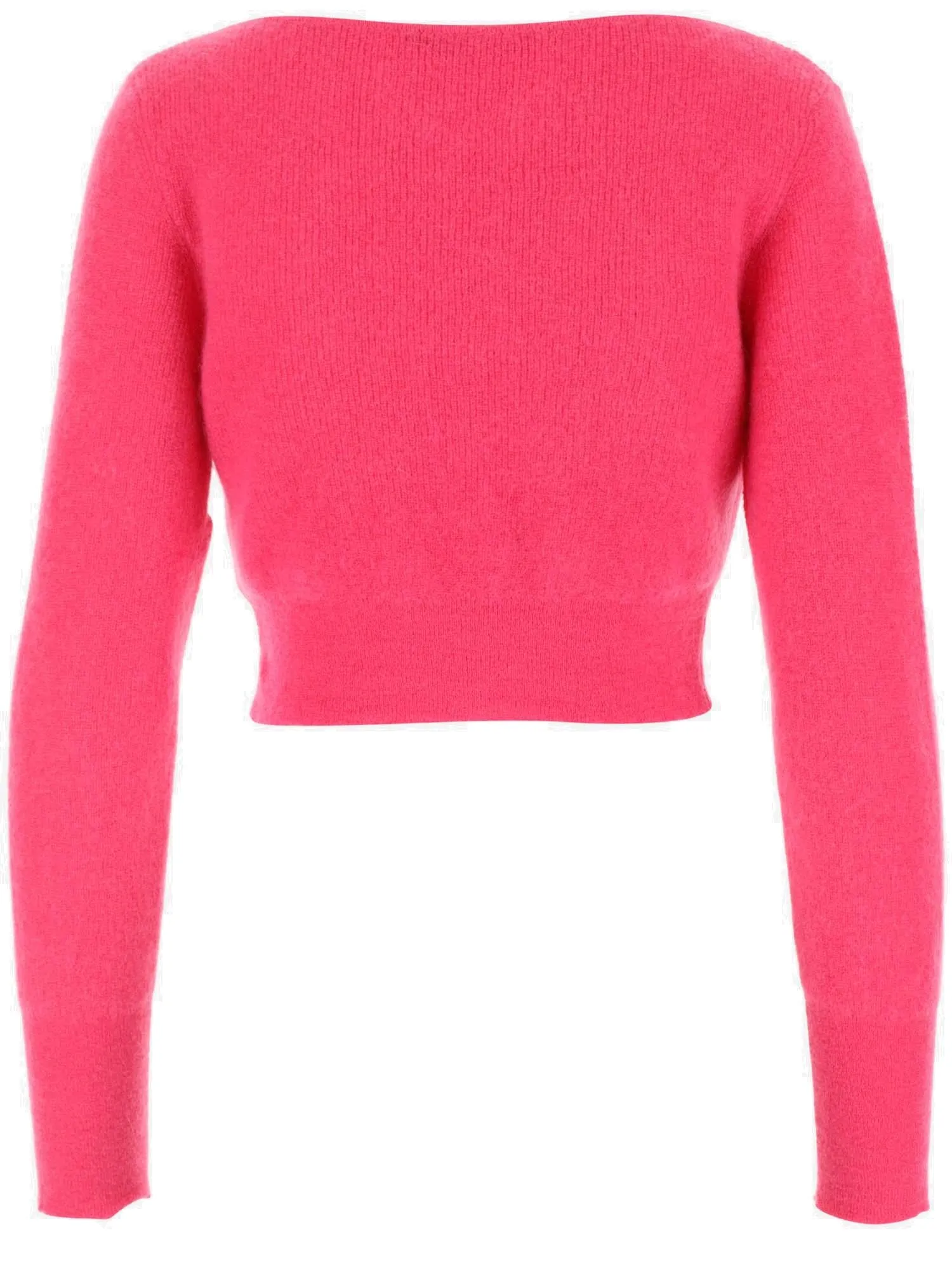 Jacquemus V-Neck Buttoned Cropped Cardigan