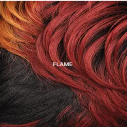 Janet Collection Remy Illusion X-Long Human Hair Blend HD Lace Front Wig- Hibo