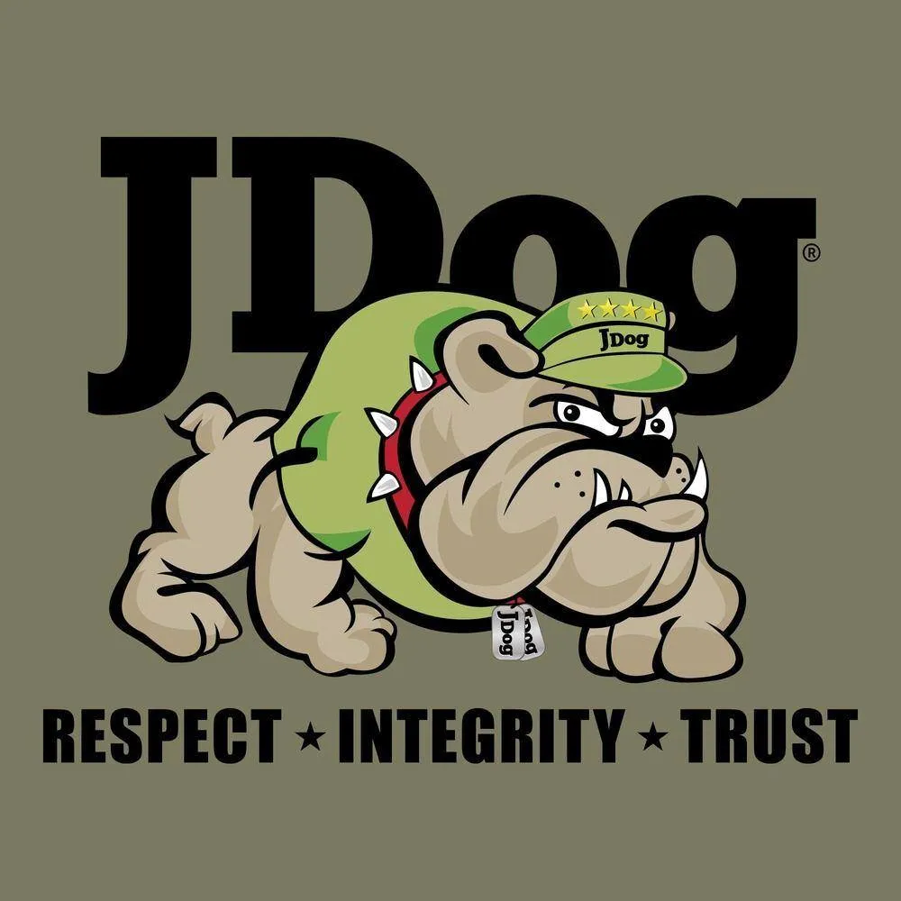JDog T-Shirt - Light Olive
