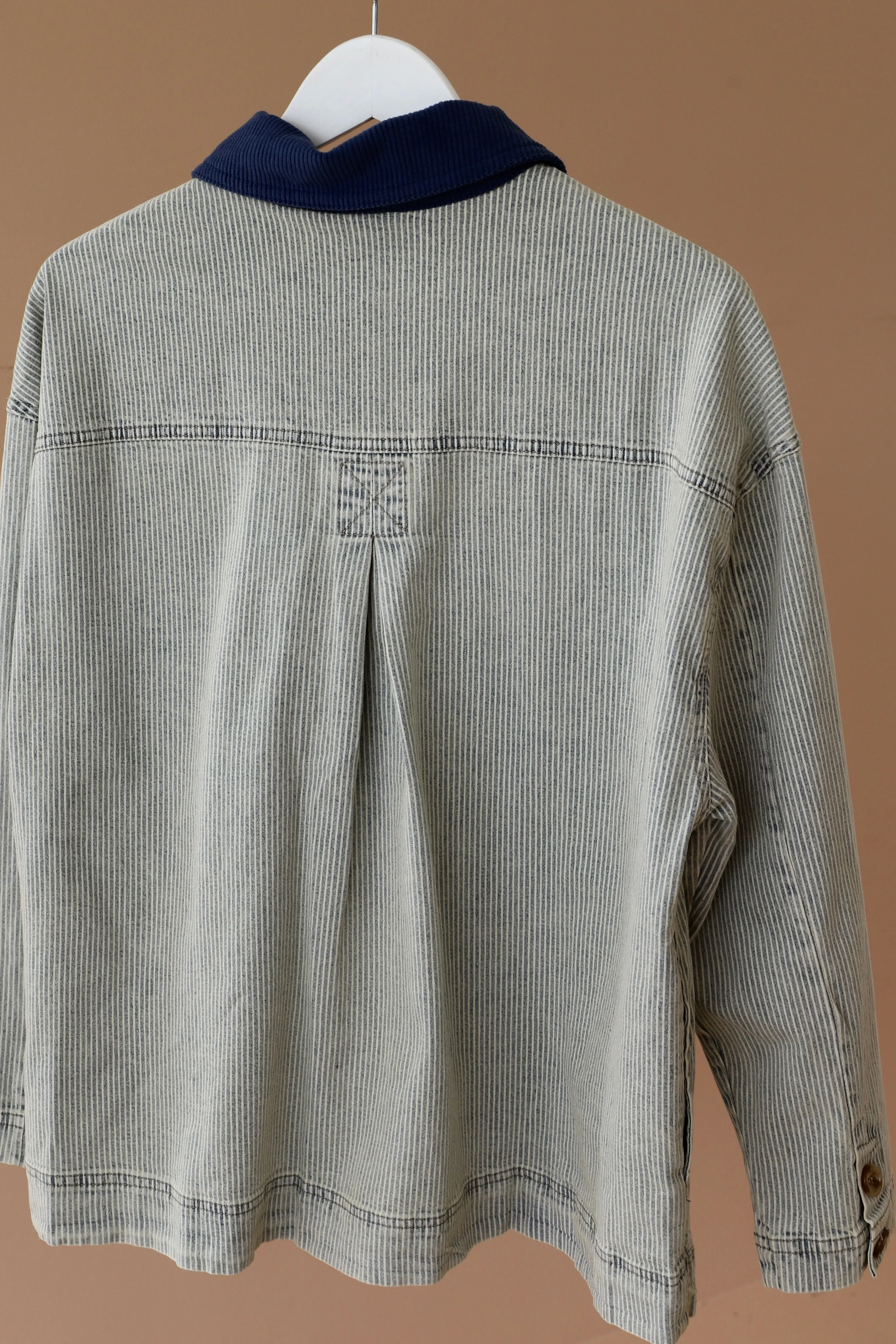 JOEY STRIPED BARN JACKET