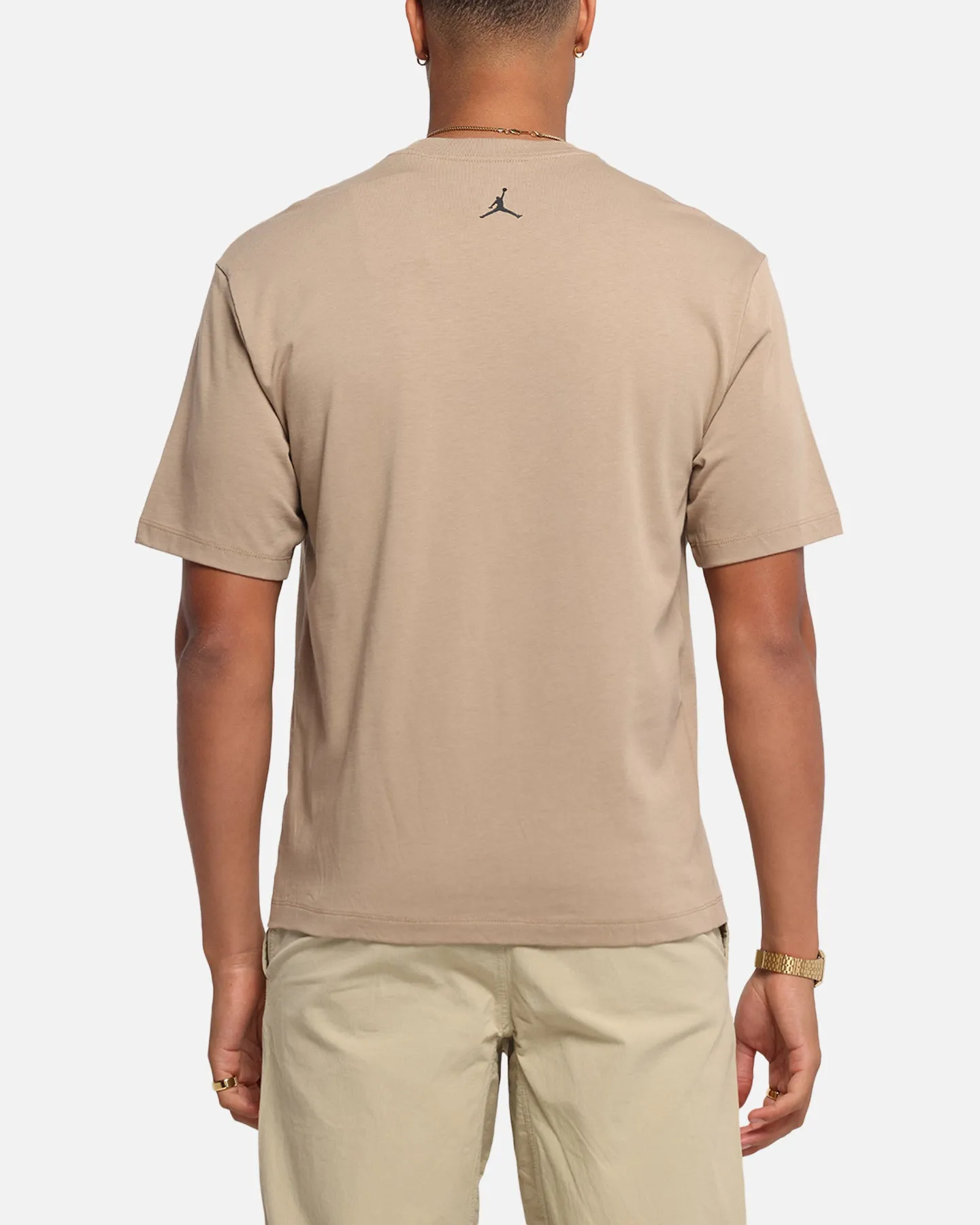 Jordan Brand Sneaker Patch Crewneck T-Shirt Desert Camo/Black