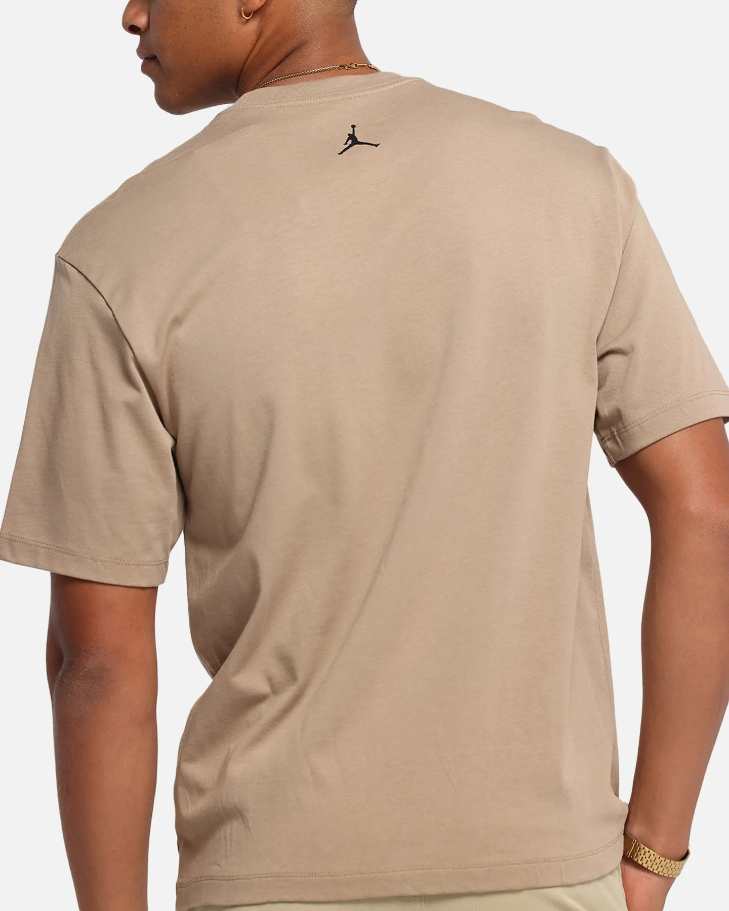 Jordan Brand Sneaker Patch Crewneck T-Shirt Desert Camo/Black