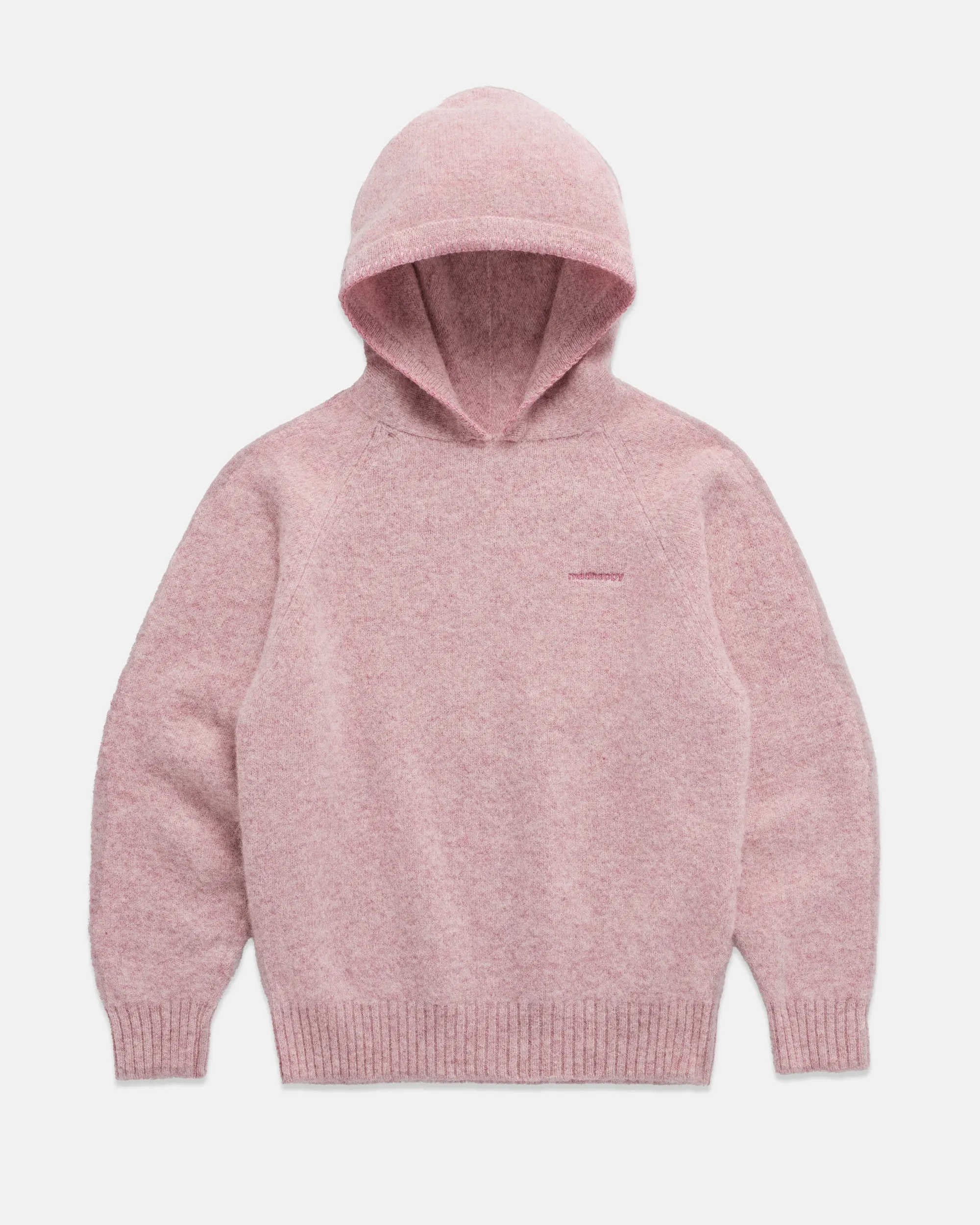 J.PRESS X MADHAPPY SHAGGY DOG HOODIE - PINK