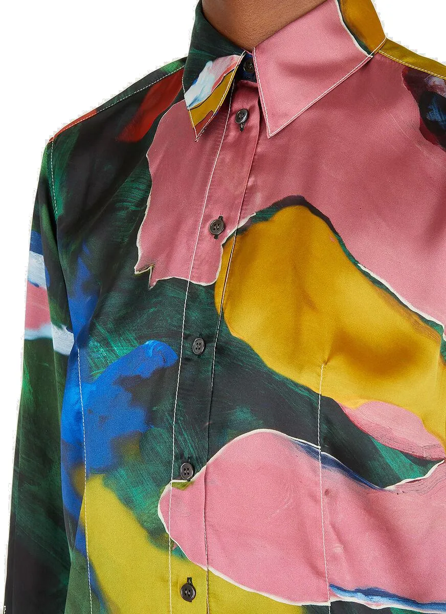 JW Anderson Pattern Printed Buttoned Shirt