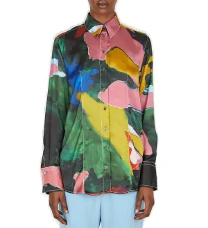 JW Anderson Pattern Printed Buttoned Shirt