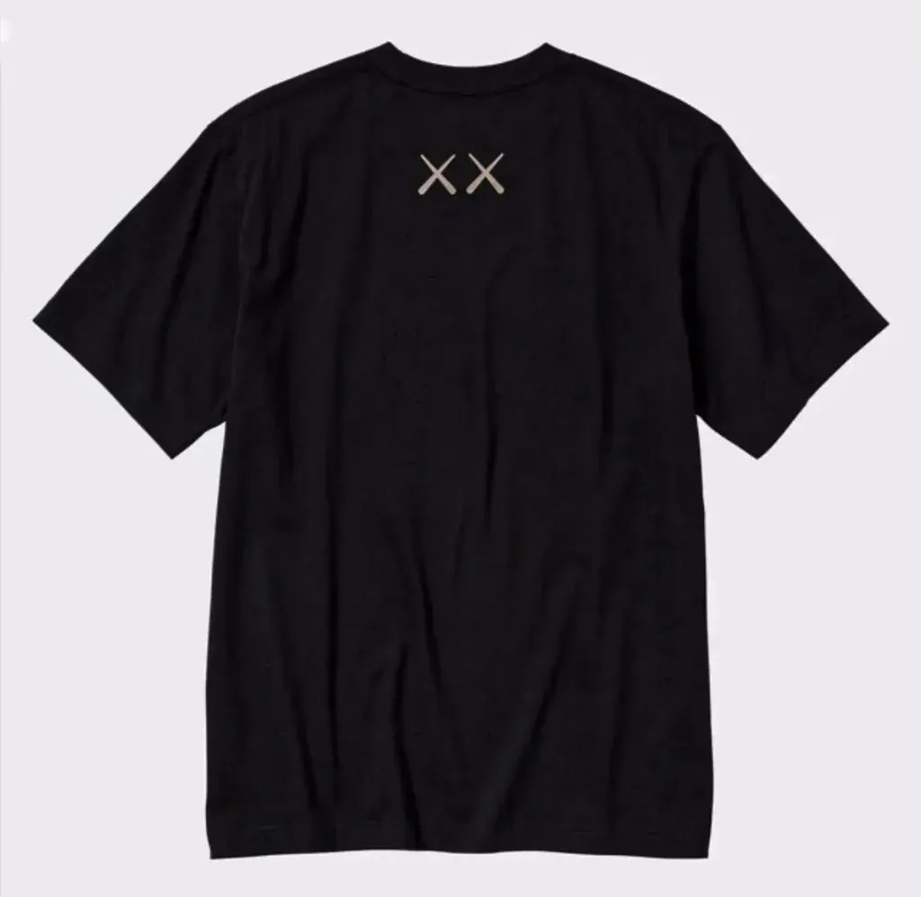 KAWS x Uniqlo UT Short Sleeve Graphic T-shirt Black