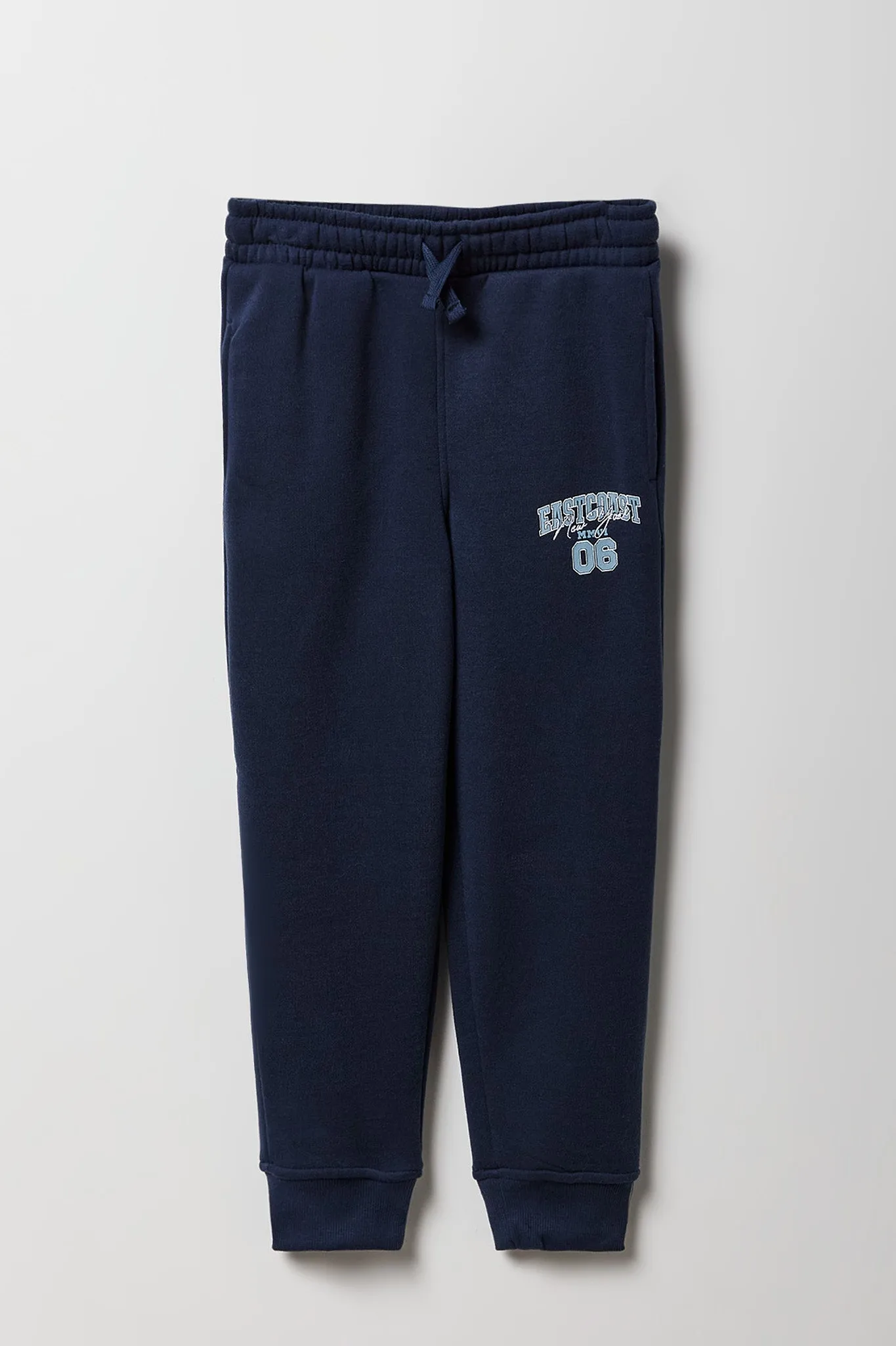 Kids Embroidered Graphic Fleece Jogger