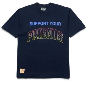 Kids of Immigrants Support Your Friends Tee - Navy