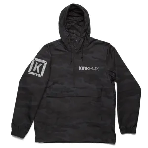 Kink Special Ops Pullover Jacket - Black Camo