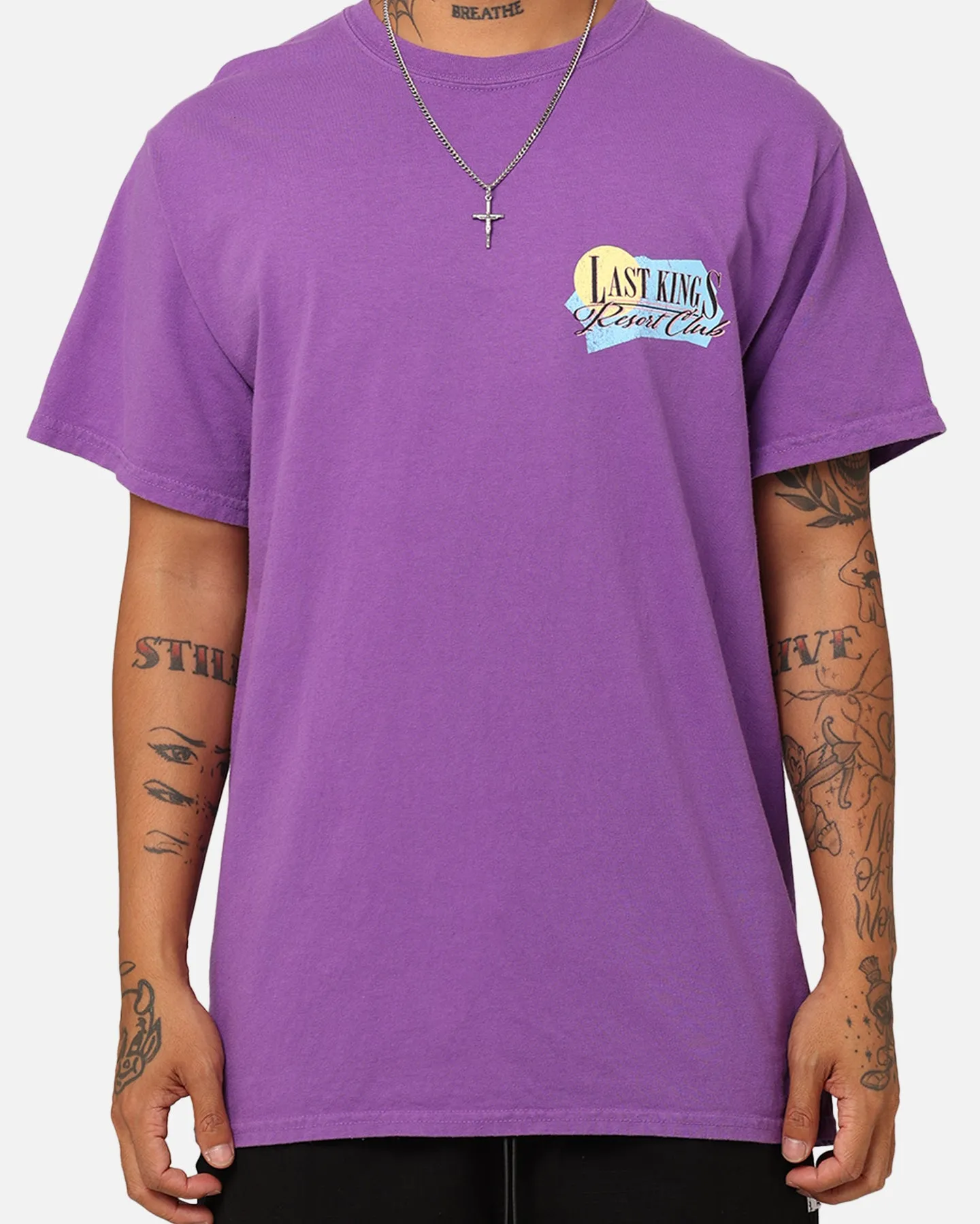 Last Kings Resort Club T-Shirt Purple