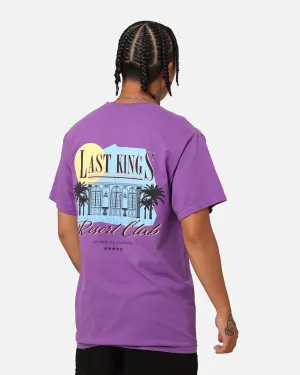 Last Kings Resort Club T-Shirt Purple