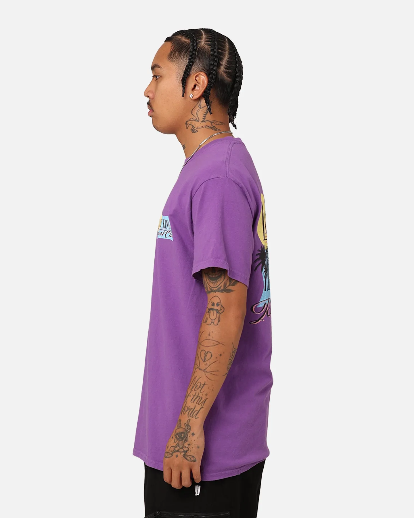 Last Kings Resort Club T-Shirt Purple