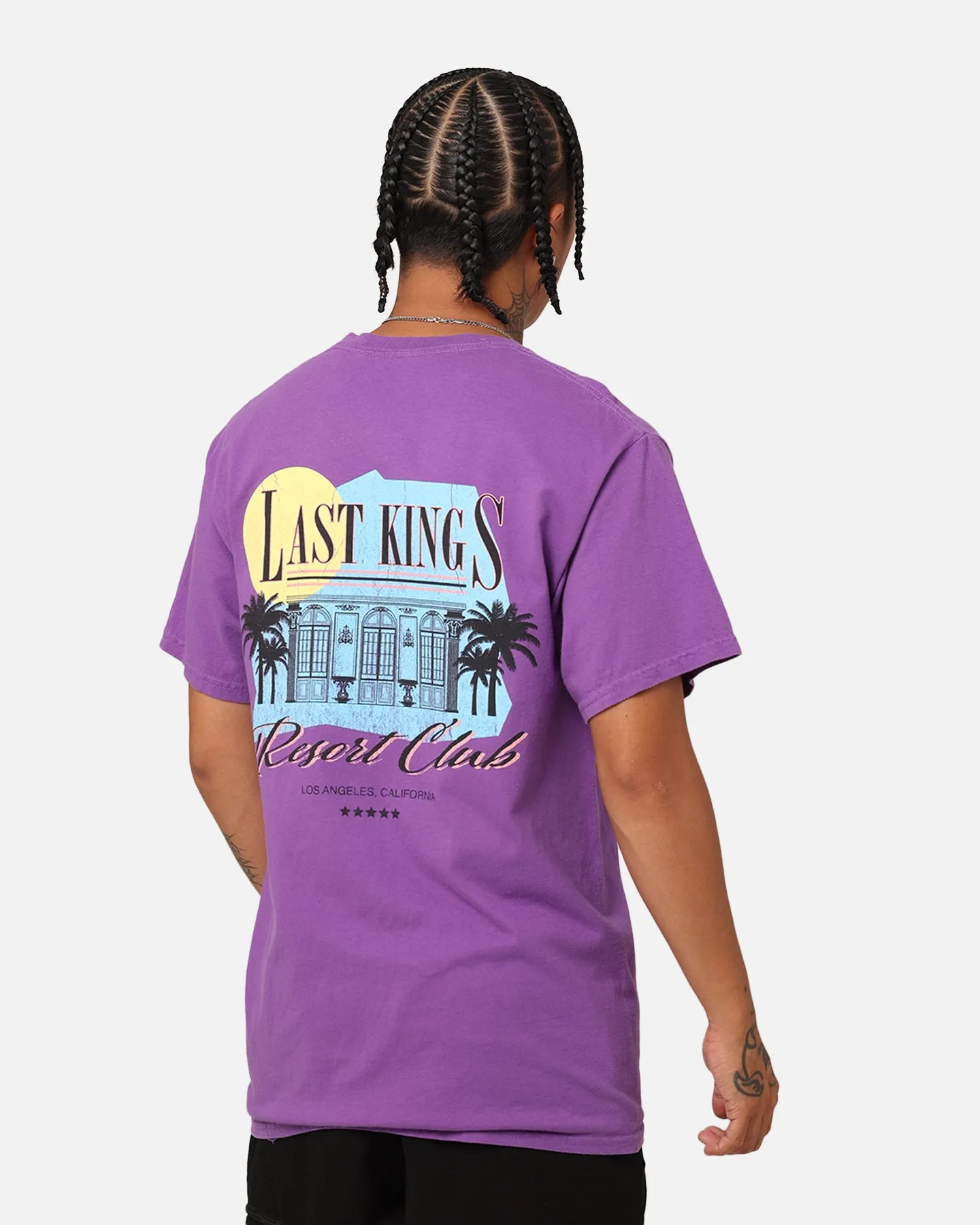 Last Kings Resort Club T-Shirt Purple