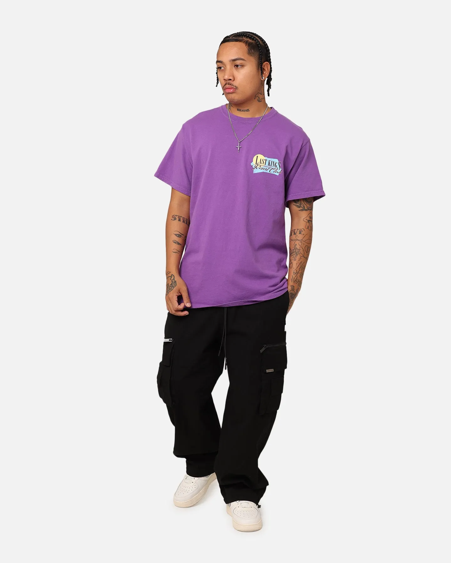 Last Kings Resort Club T-Shirt Purple