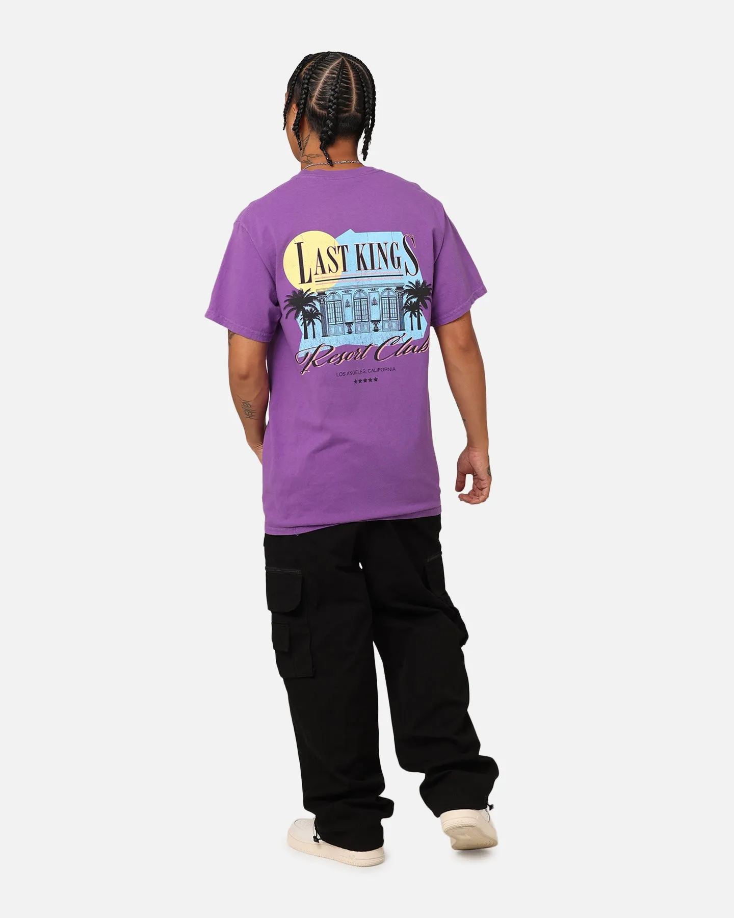 Last Kings Resort Club T-Shirt Purple