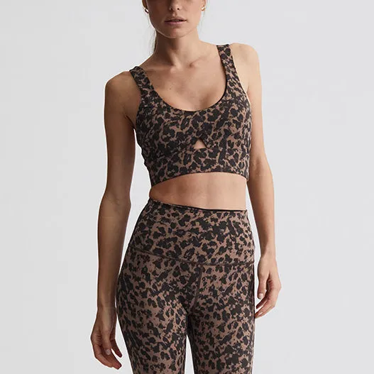 Let's Go Staunton Bra - Blurred Copper Animal
