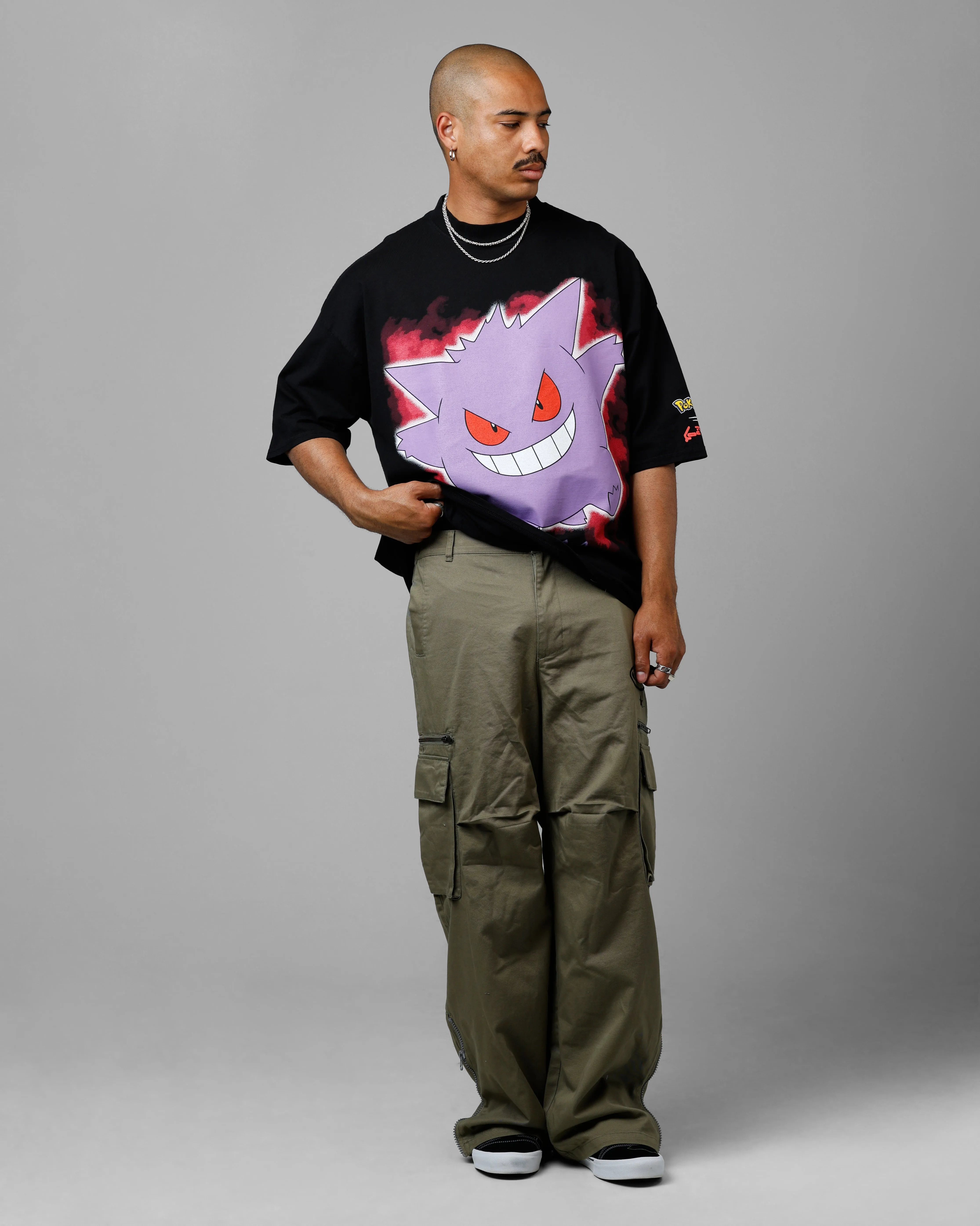 Loiter Pokémon By Loiter Gengar Premium T-Shirt Black