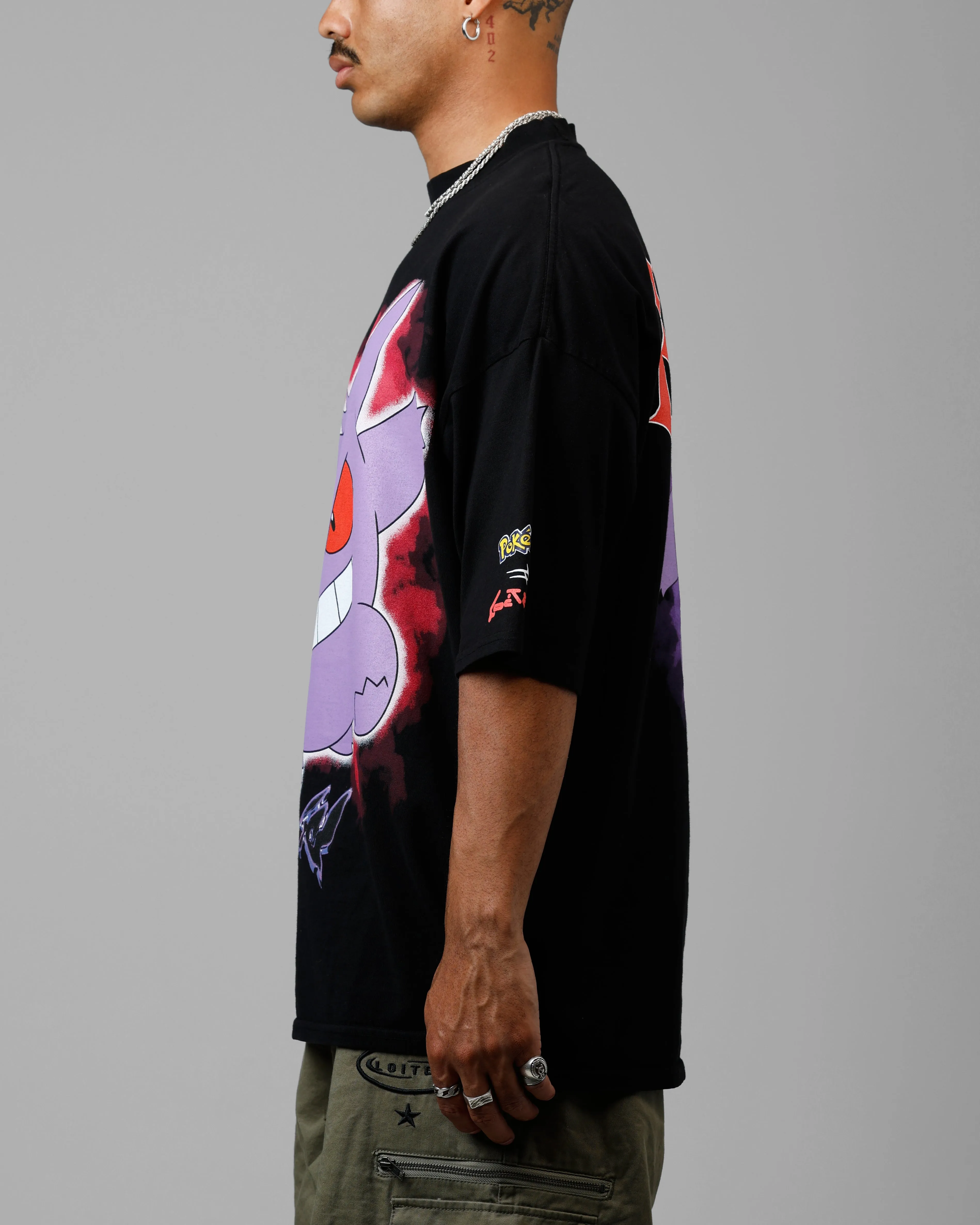 Loiter Pokémon By Loiter Gengar Premium T-Shirt Black