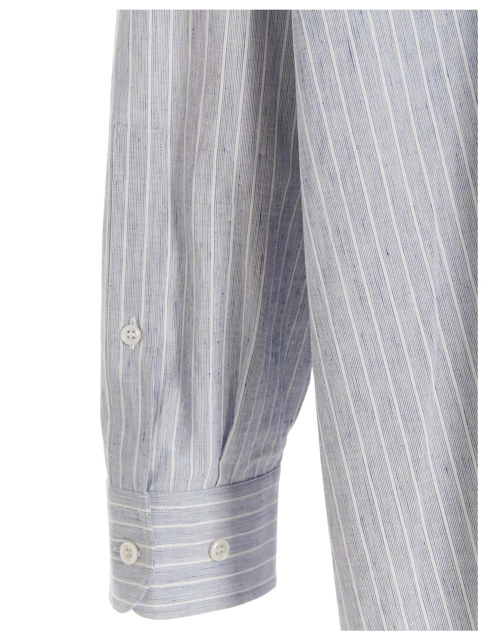 Maison Margiela Striped Long-Sleeved Shirt
