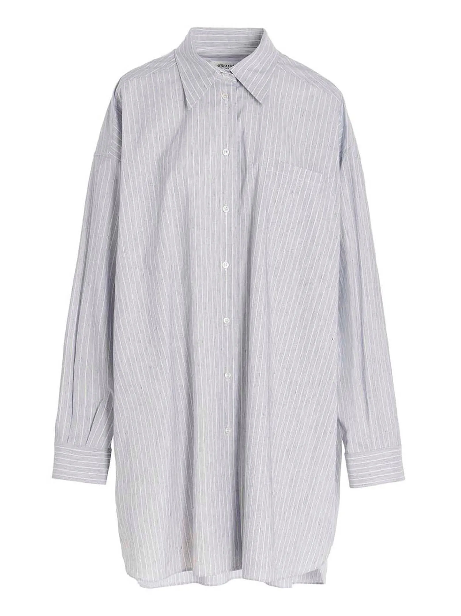 Maison Margiela Striped Long-Sleeved Shirt