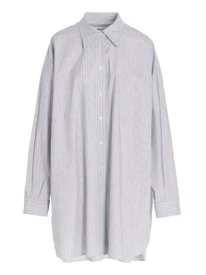 Maison Margiela Striped Long-Sleeved Shirt