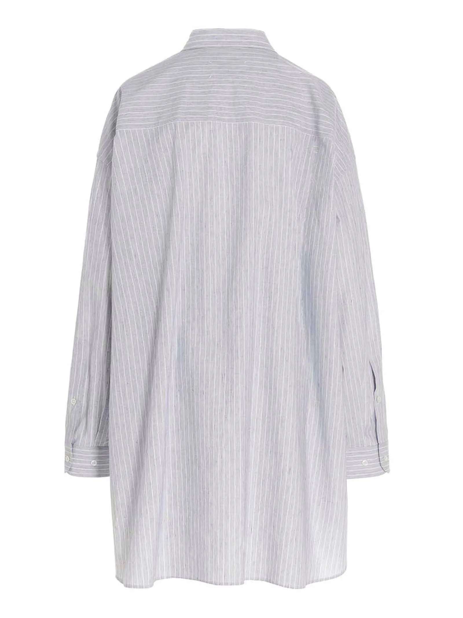 Maison Margiela Striped Long-Sleeved Shirt