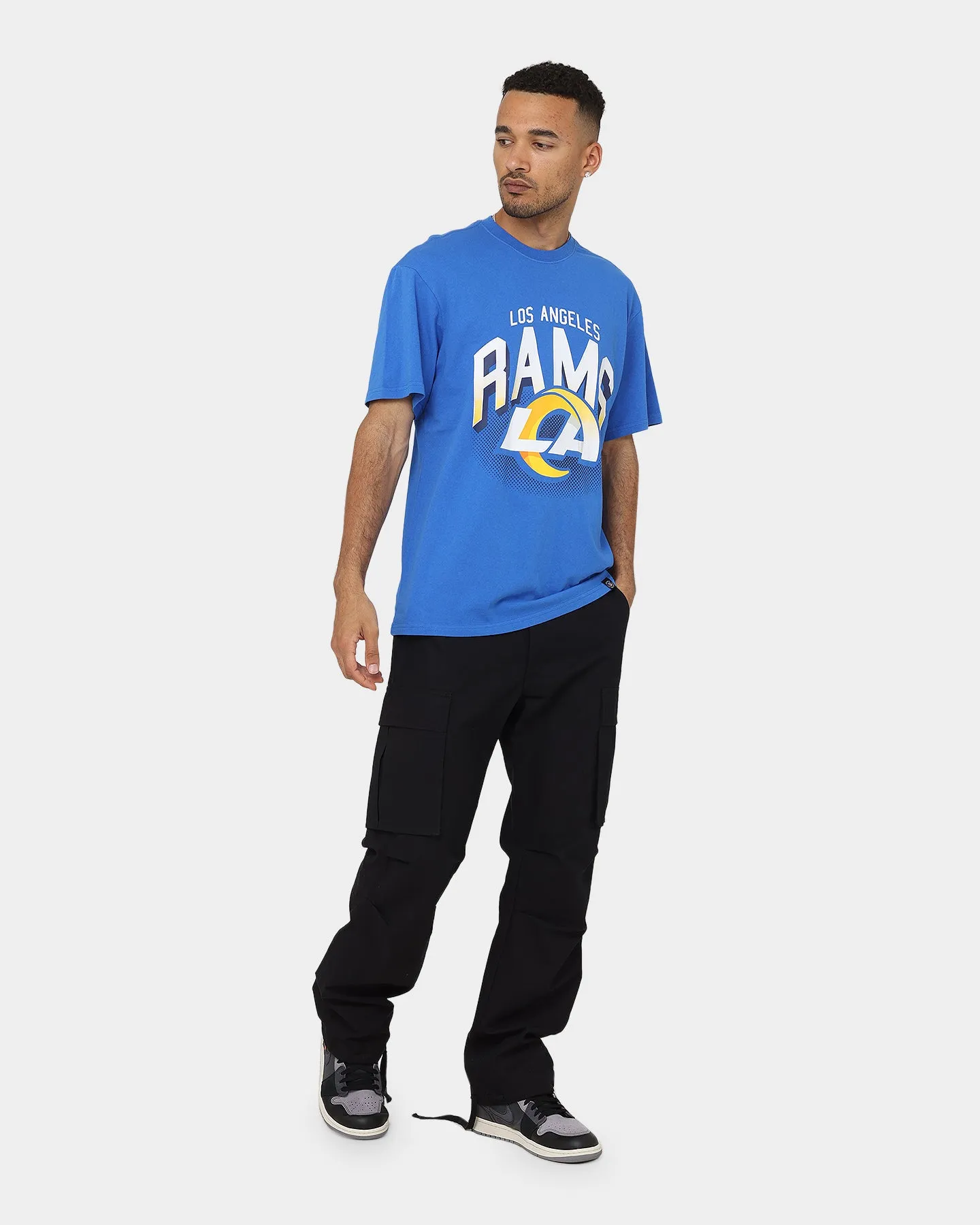 Majestic Athletic Los Angeles Rams Vintage Arch T-Shirt Royal