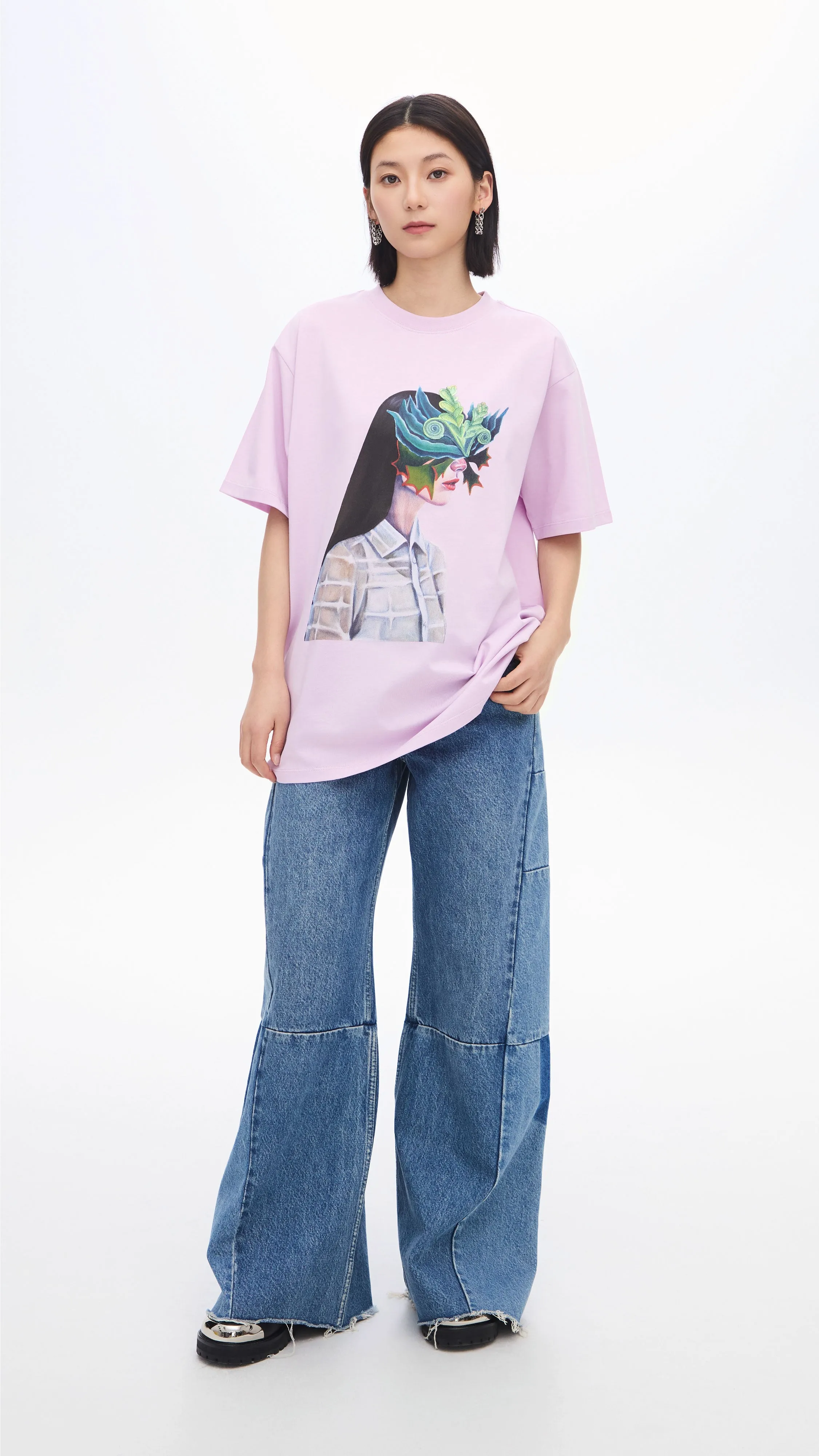 Mariko Enomoto Printed Loose-Fit Tee
