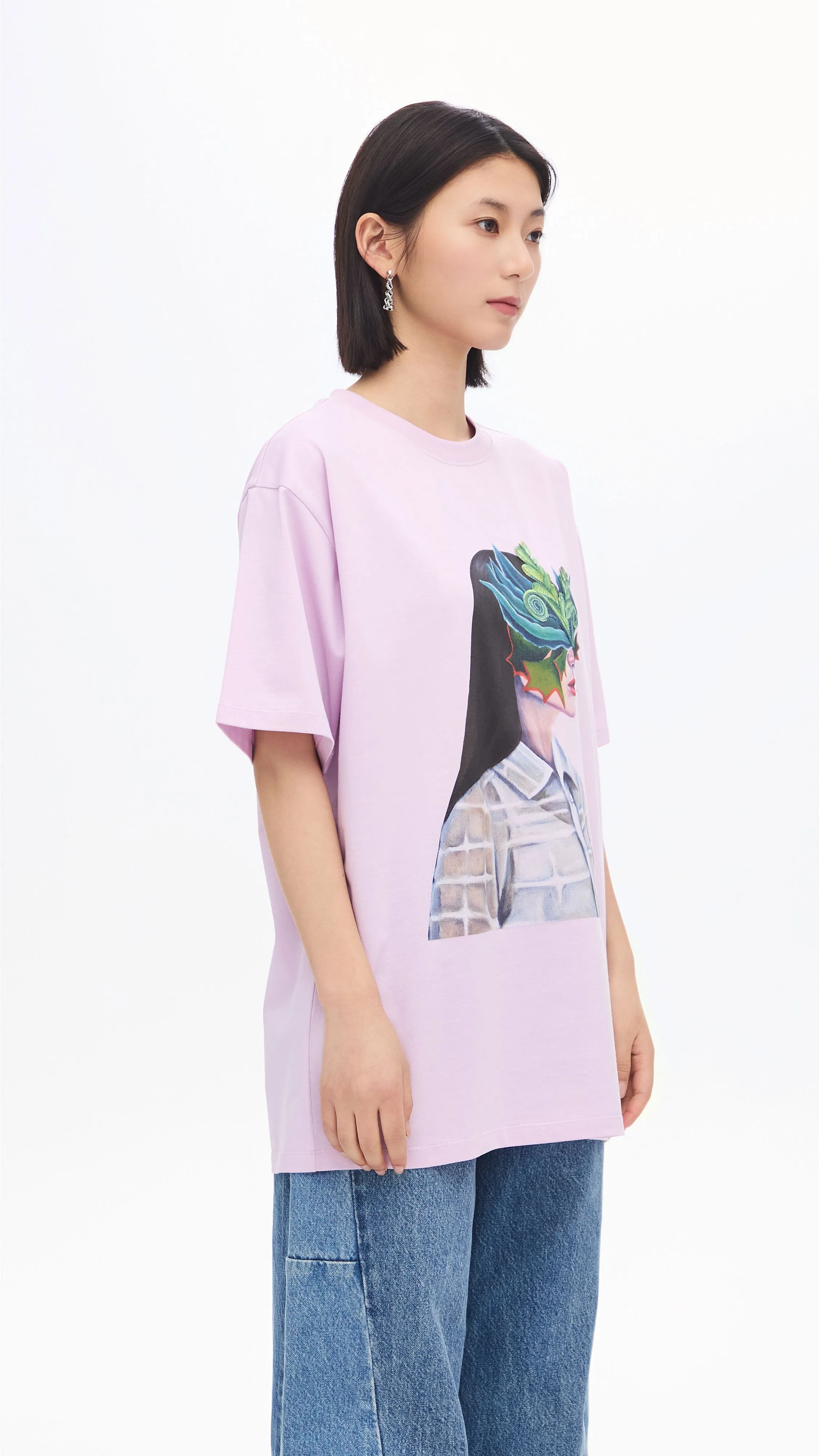 Mariko Enomoto Printed Loose-Fit Tee