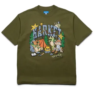Market Backcountry Buds Tee - Kelp