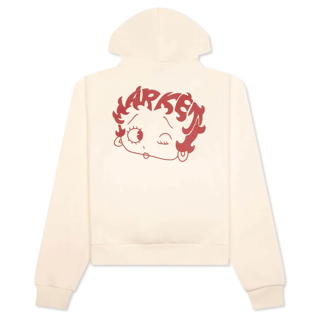 Market x Betty Boop Mascot Hoodie - Butter Cream