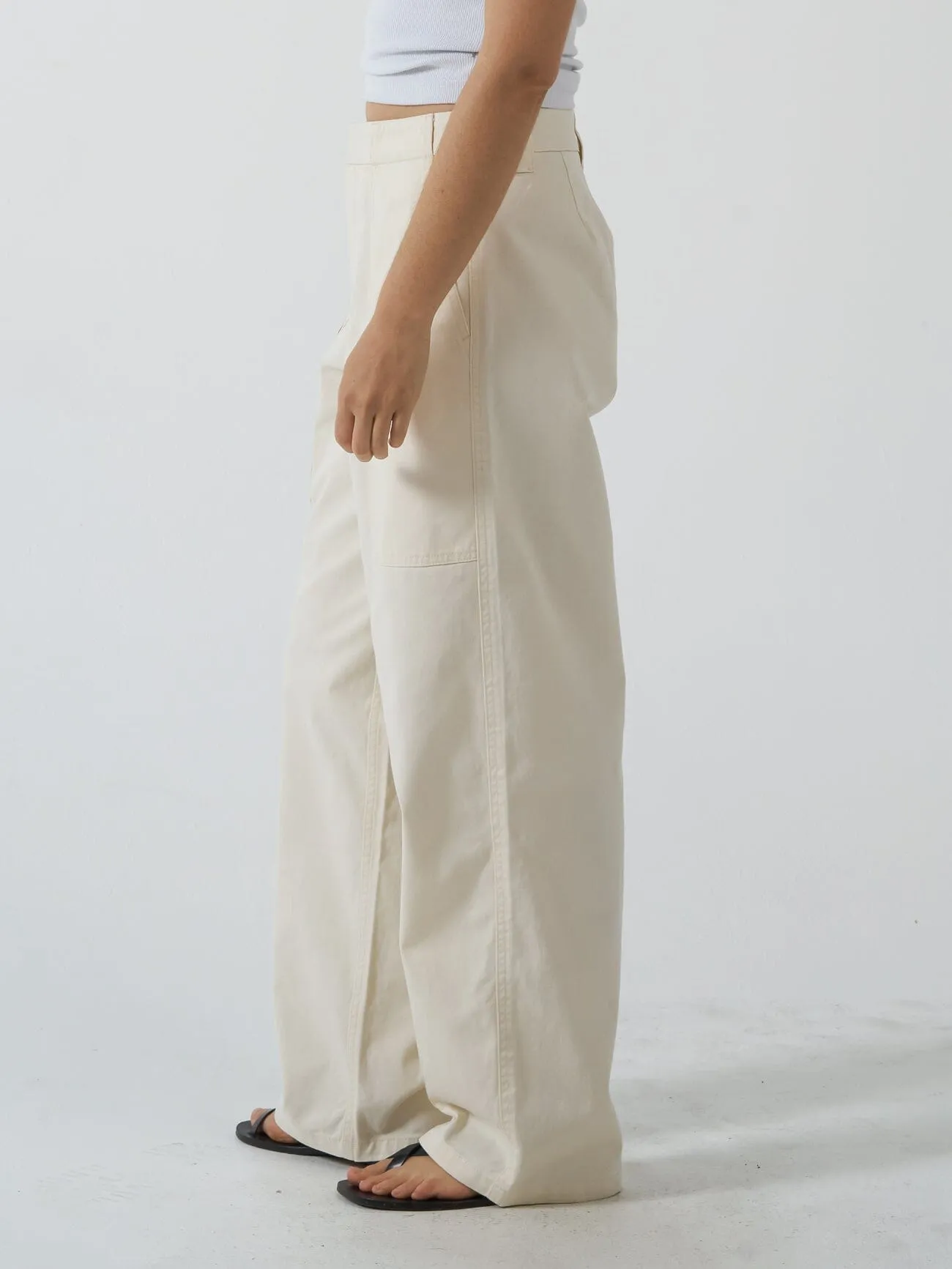 Mason Pant - Heritage White