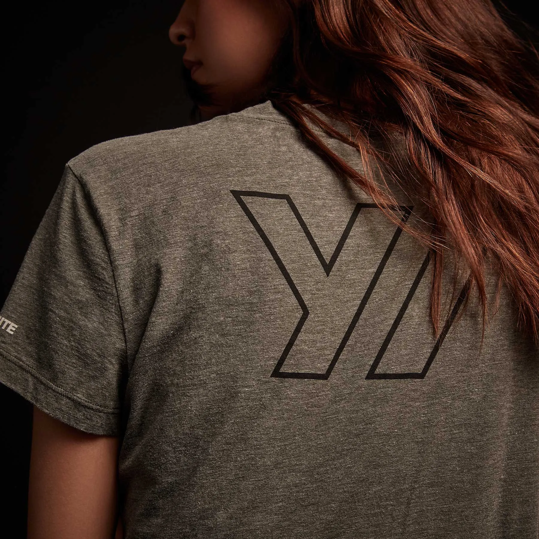 Melange Jersey Tee - Evergreen