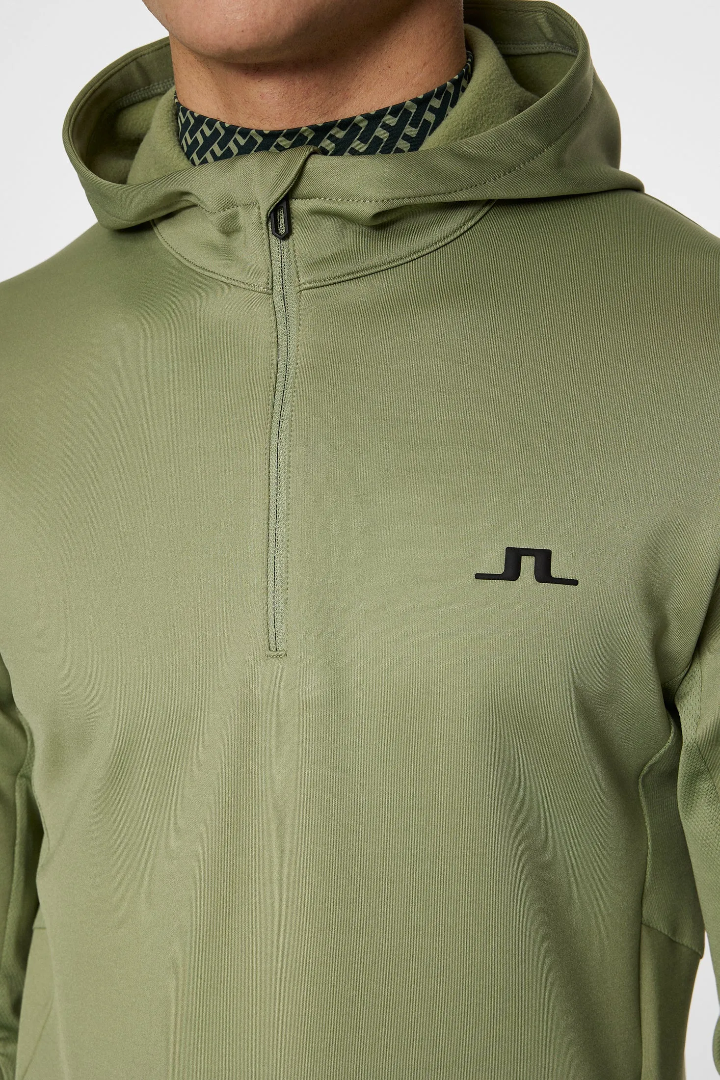 Men's Aerial Quarter Zip Hood