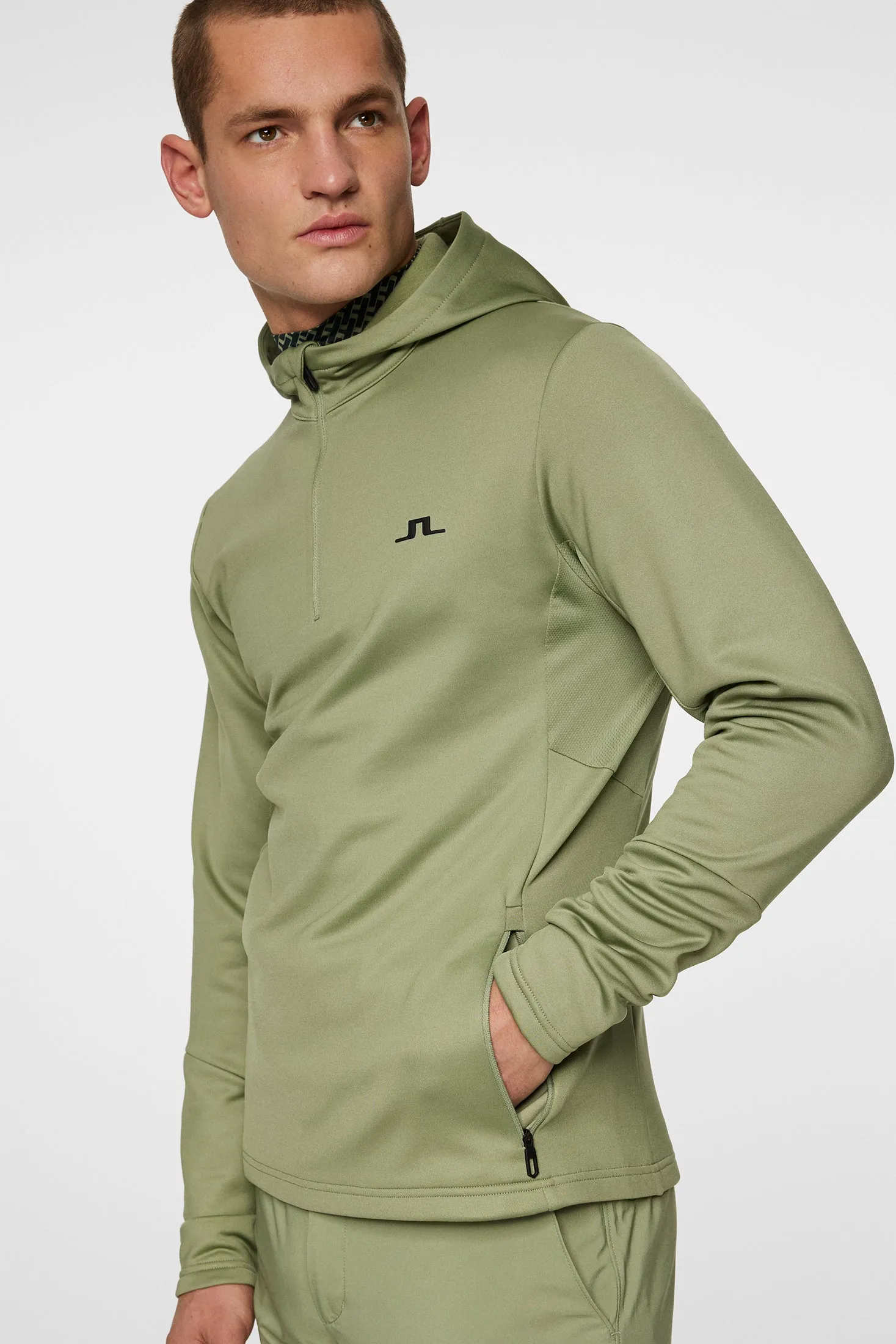 Men's Aerial Quarter Zip Hood